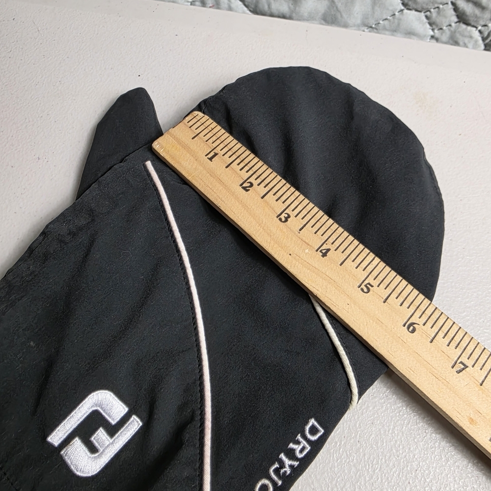 FootJoy Golf Winter Mitt Black White  Cart Glove Mitten - Picture 4 of 5